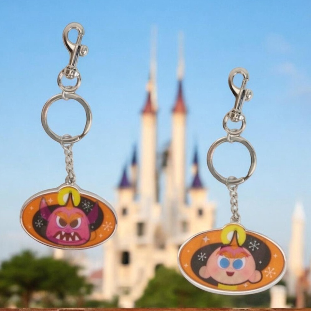 Loungefly - Disney Pixar: The Incredibles Jack-Jack Lenticular Enamel Keychain 🆕